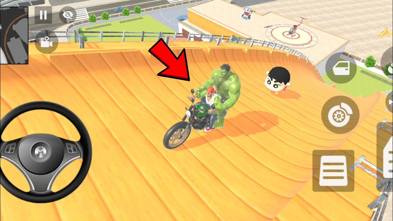 🔥 Franklin Aur Shinchan Ka Deadly Ramp 😱 Aura Man Missile Truck Lekar Aa Gaya!