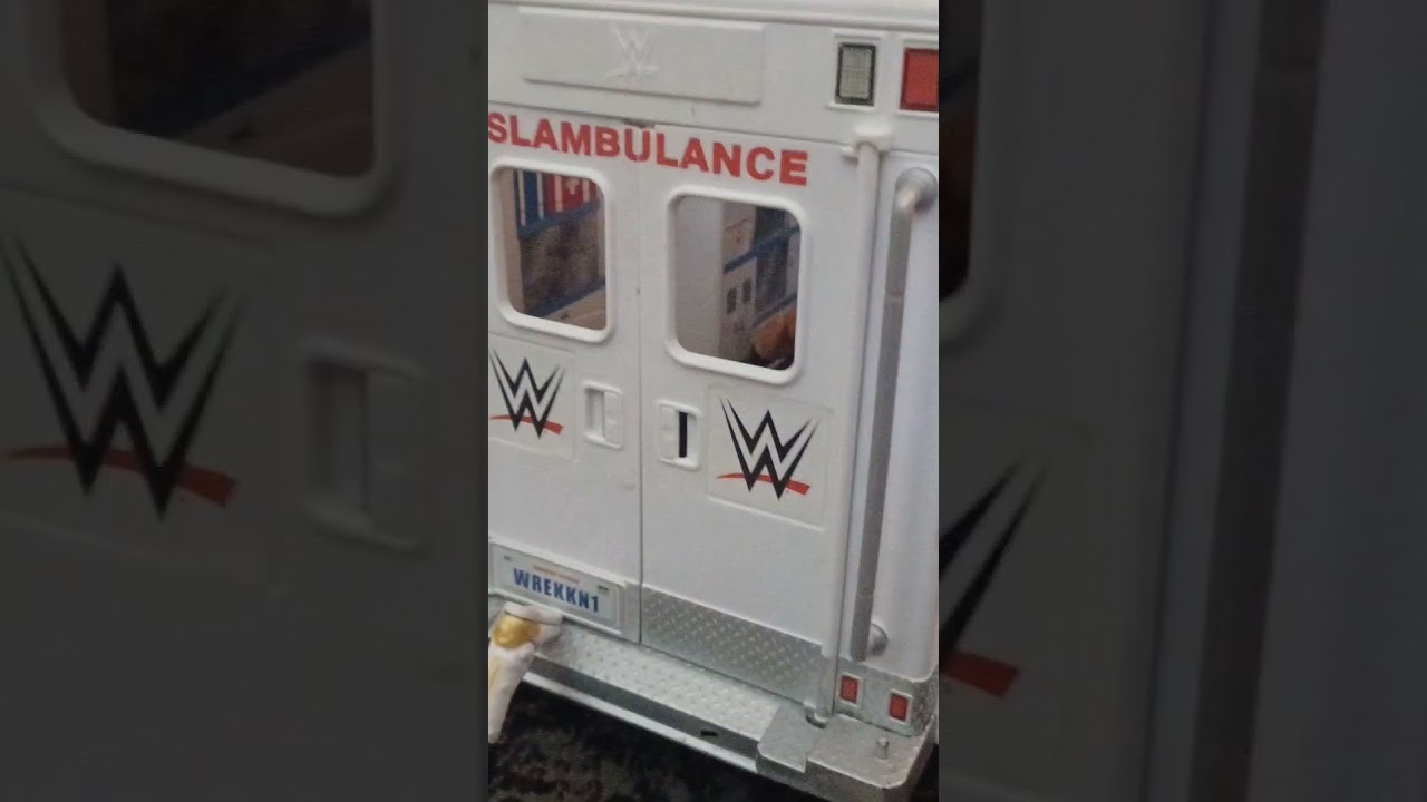 cody wins ambulance match #stopmotionwwewrestlingfigures #wwewrestler #wrestlingfigures #wwewrestler