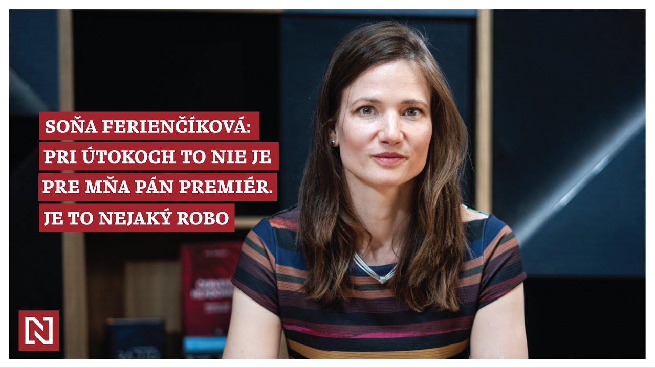 Tanečníčka Ferienčíková: Pri útokoch to nie je pre mňa pán premiér. Je to nejaký Robo