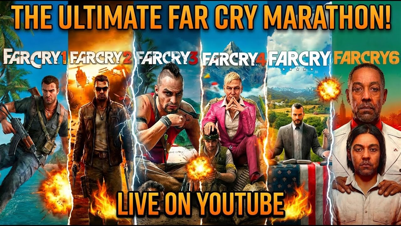 🔴LIVE Far Cry Series : Far Cry 1