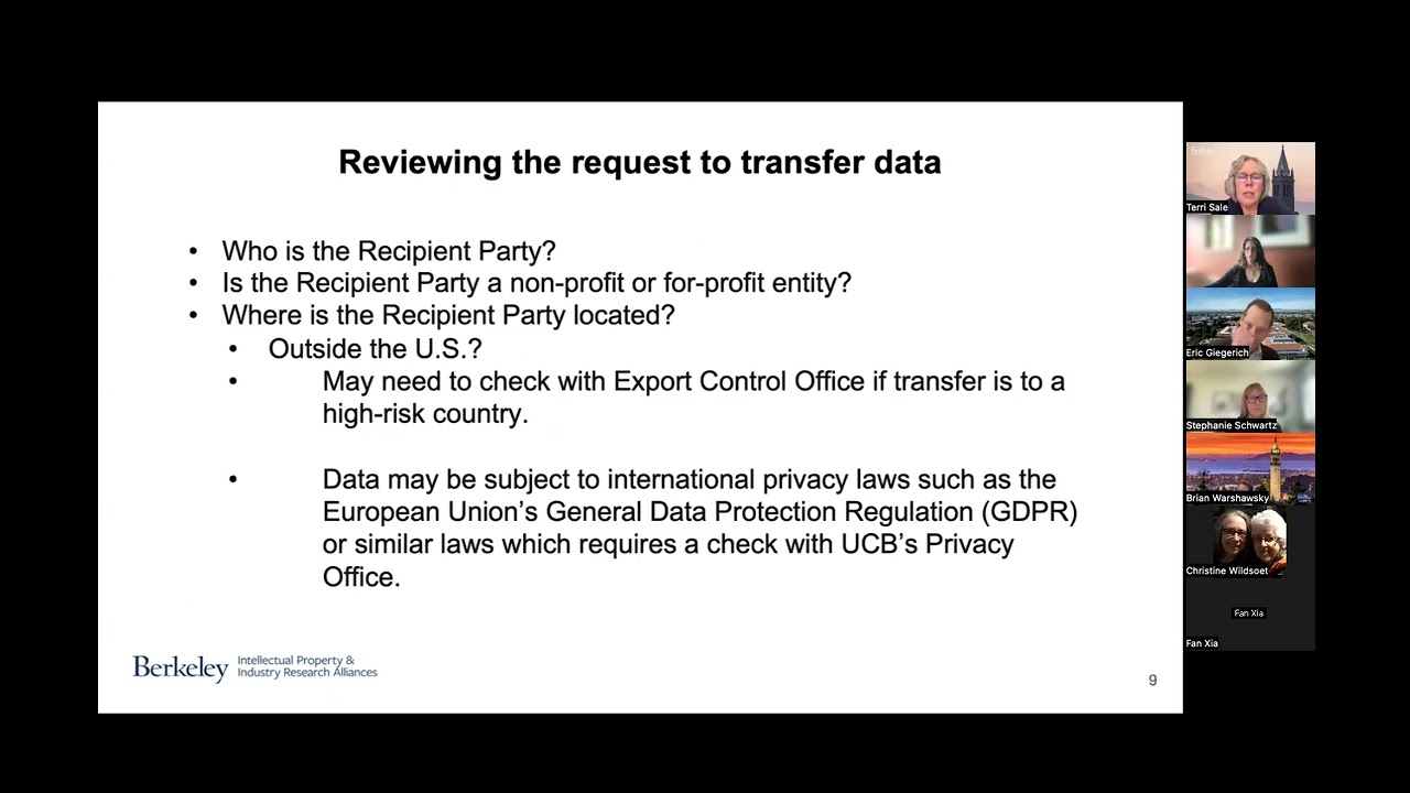 Sharing Your Data with Third Parties