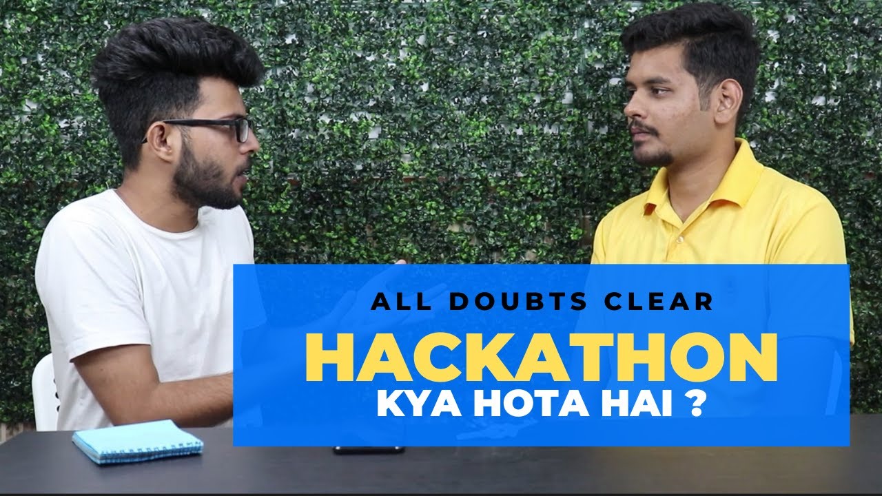 Hackathon  ke Saare Doubts Clear ft Tanmay (Winner of Smart India Hackathon )