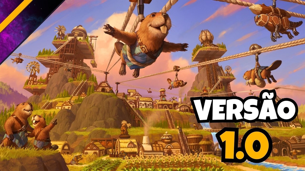 FULL RELEASE - FINALMENTE!! Esse jogo de Gestão de Colônia INCRÍVEL e COMPLEXO chegou na versão 1.0!
