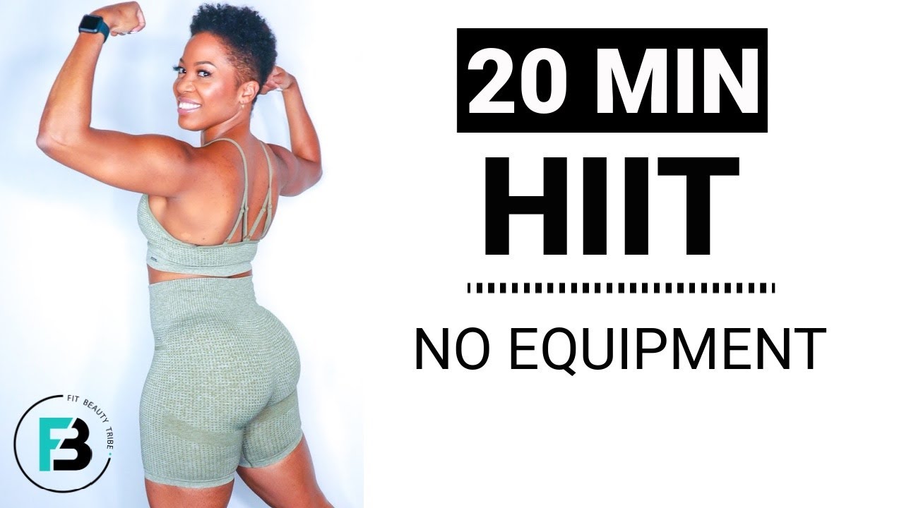 20 MIN BODYWEIGHT HIIT WORKOUT | No Equipment | DejaFit
