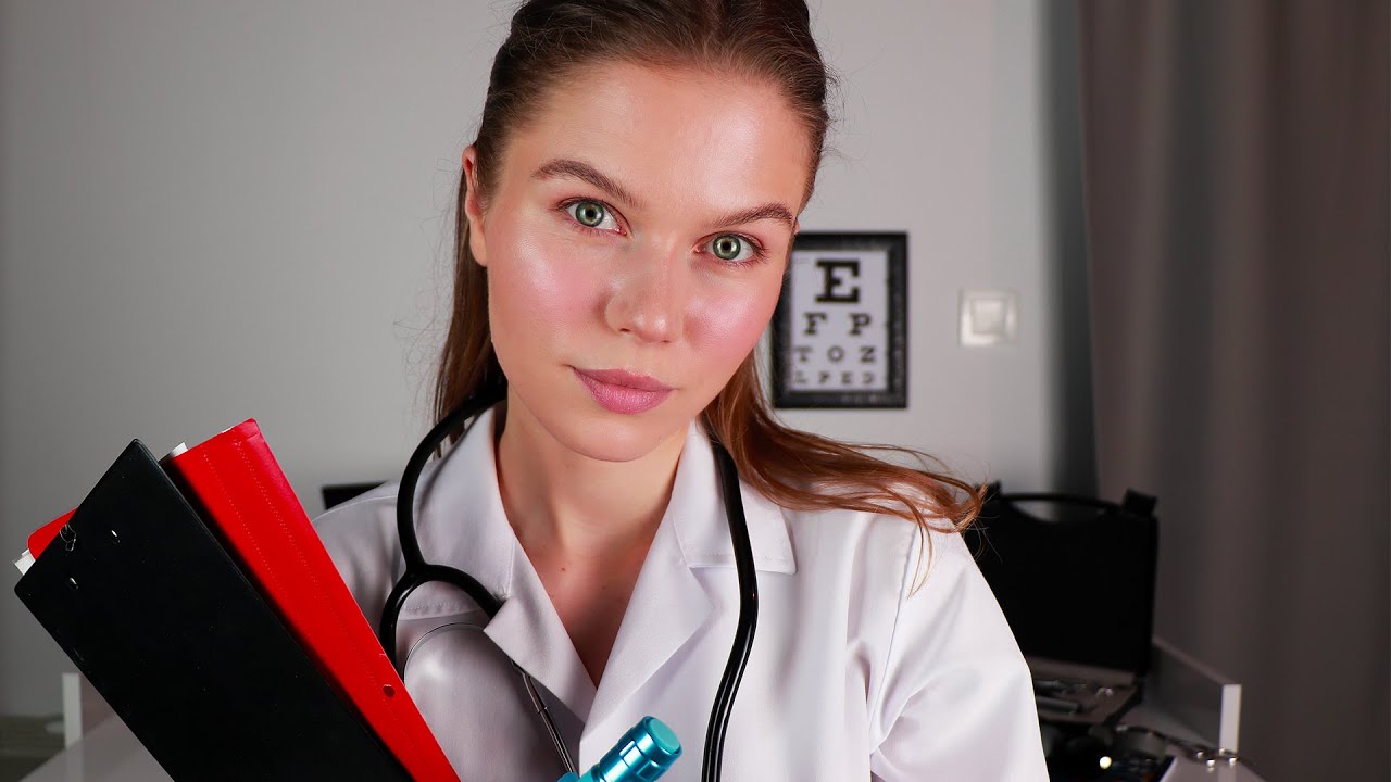 ASMR Cranial Nerve Exam (Eye Focused). RP, Personal Attention