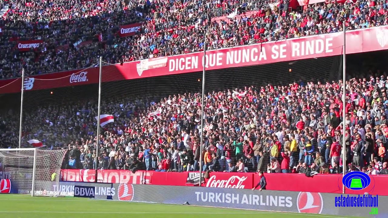 Espectacular la Aficion del Sevilla | Biris Norte