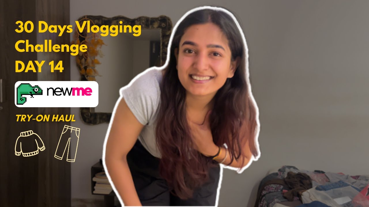 DAY 15 | NEWME Try-on Haul | #30daysvlogchallenge | Shine with Sans 💕
