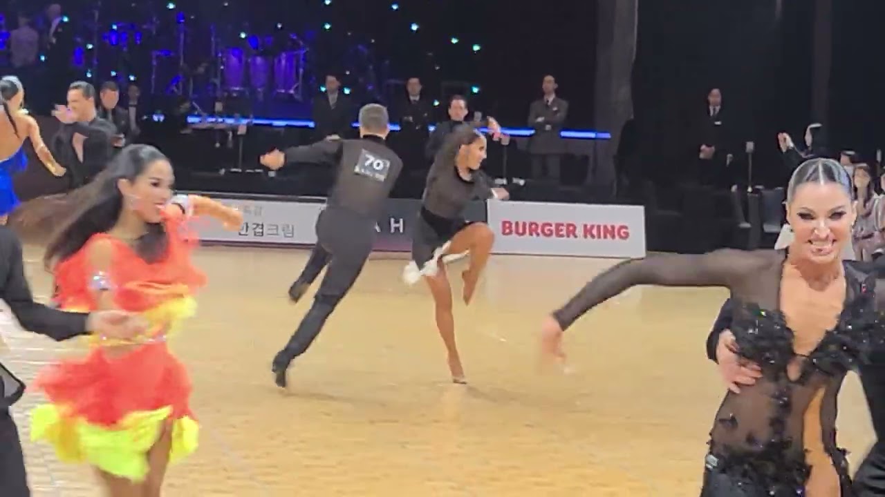 Damir Haluzan & Anna Haluzan 삼바 samba 오픈 라틴 예선 2023 코리아오픈 Korea Open Latin R1
