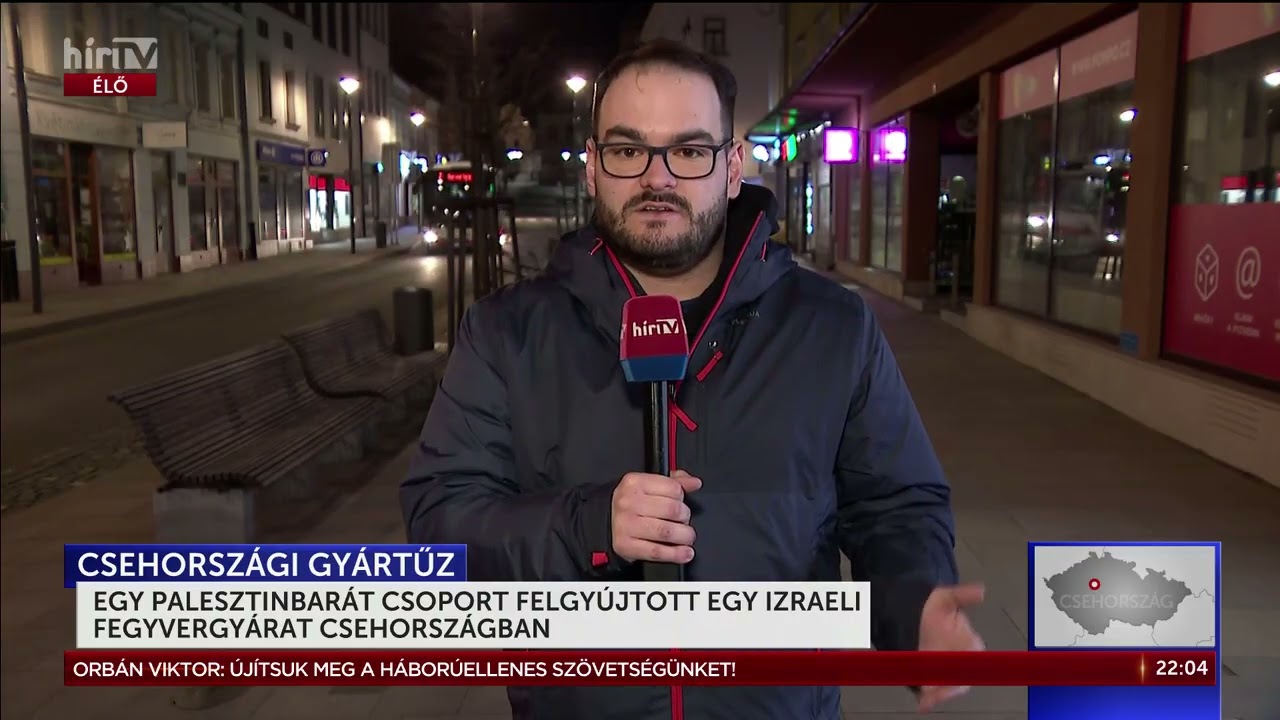 Terrortámadás érhetett egy cseh fegyvergyárat- HírTV
