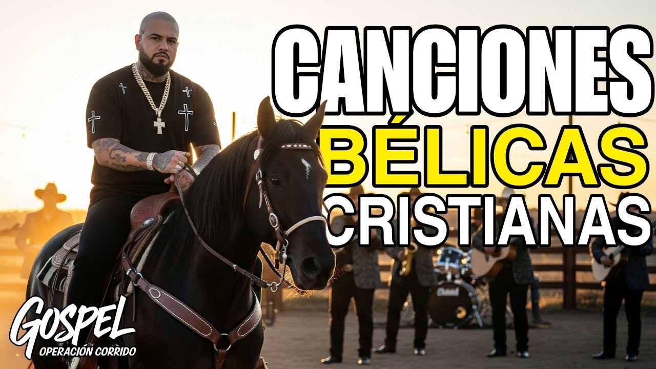 🎸 Corridos Para Cristo - El Mejor Mix Con Estilo Bélico del 2025 