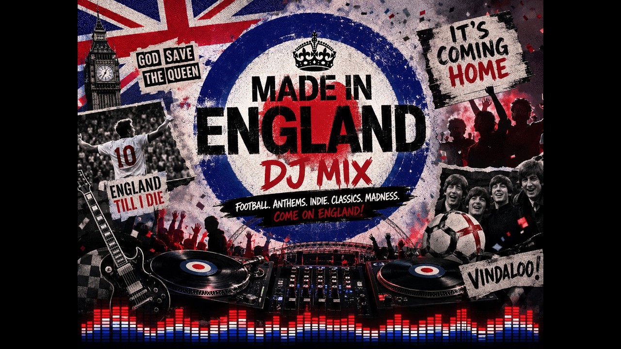 1HR Pre England Football Team World Cup hype music mix