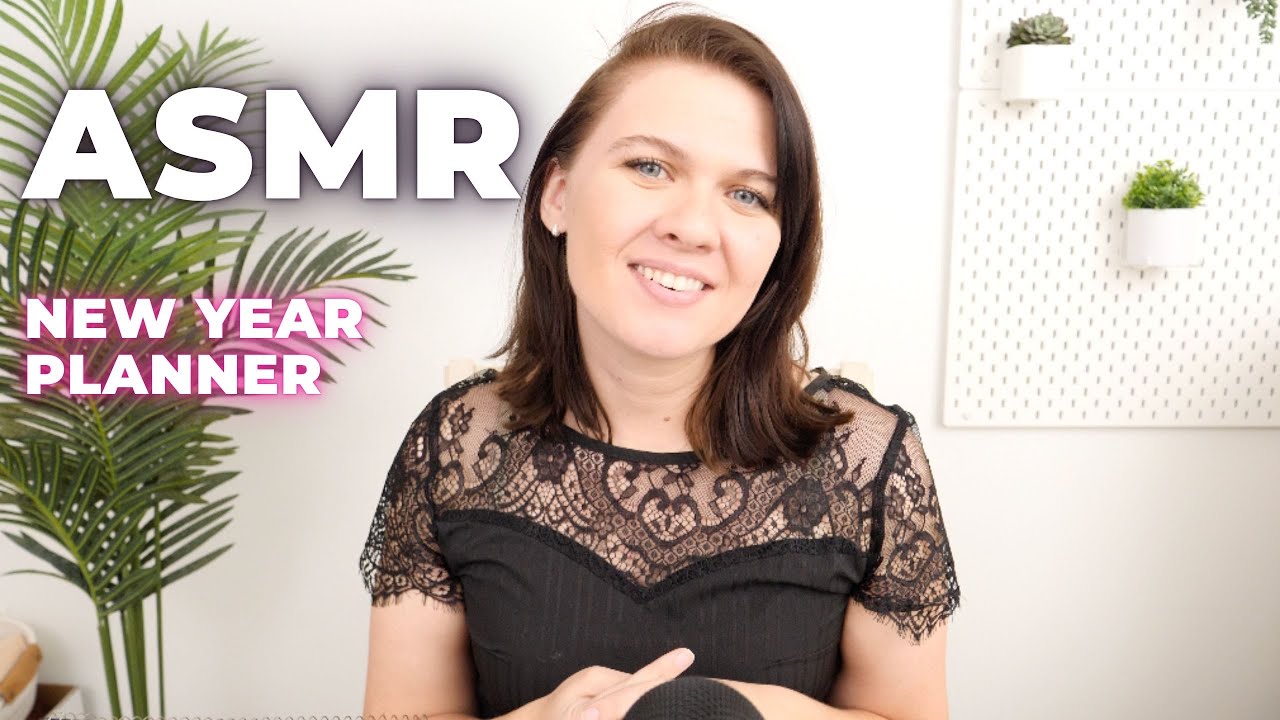 ASMR - Planning your New Year Glow Up (Soft Whispers, Personal attention, Typing sounds for SLEEP)