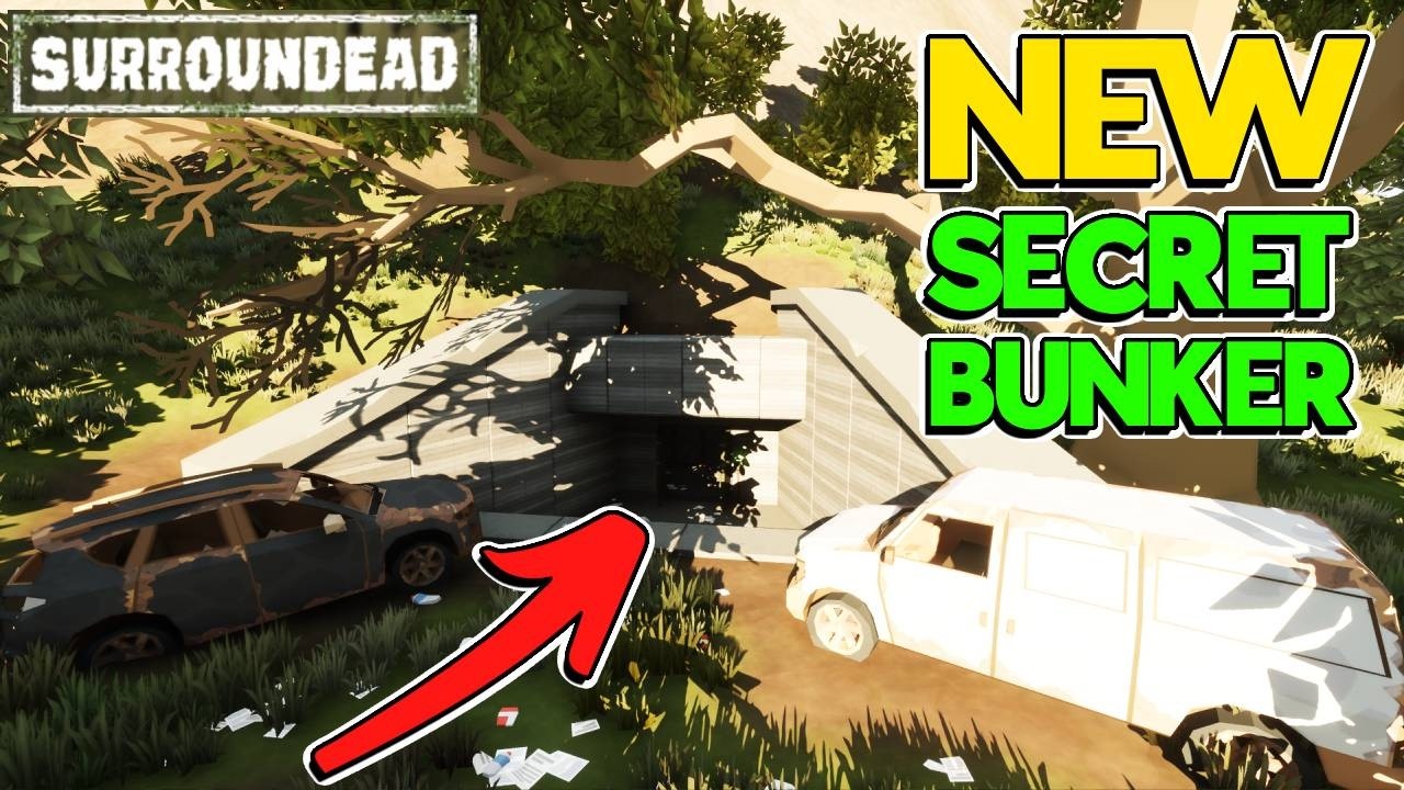 The Loot Is CRAZY In This Brand New Secret Bunker POI (New 0.8 Update) - SurrounDead