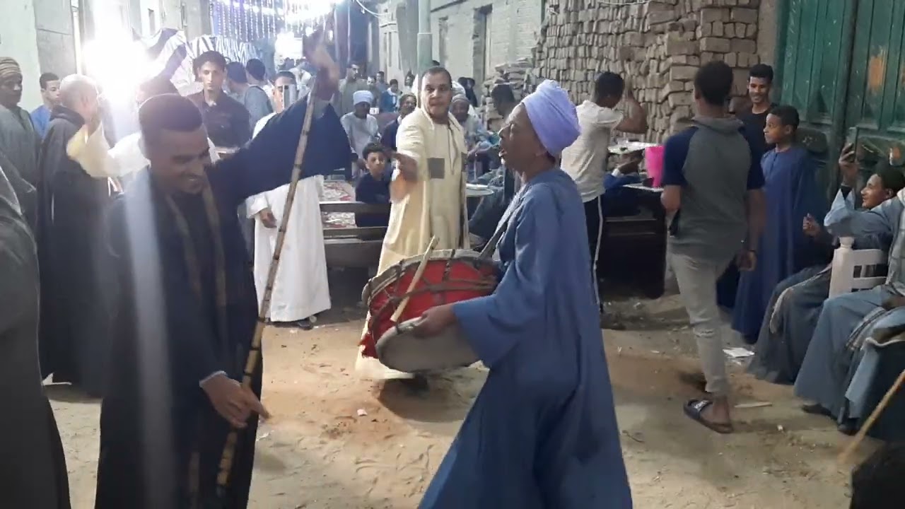 ابو فاروق مع الرئيس محمد ابو السيد افراح مركز البلينا مع الرئيس محمد ابو السيد