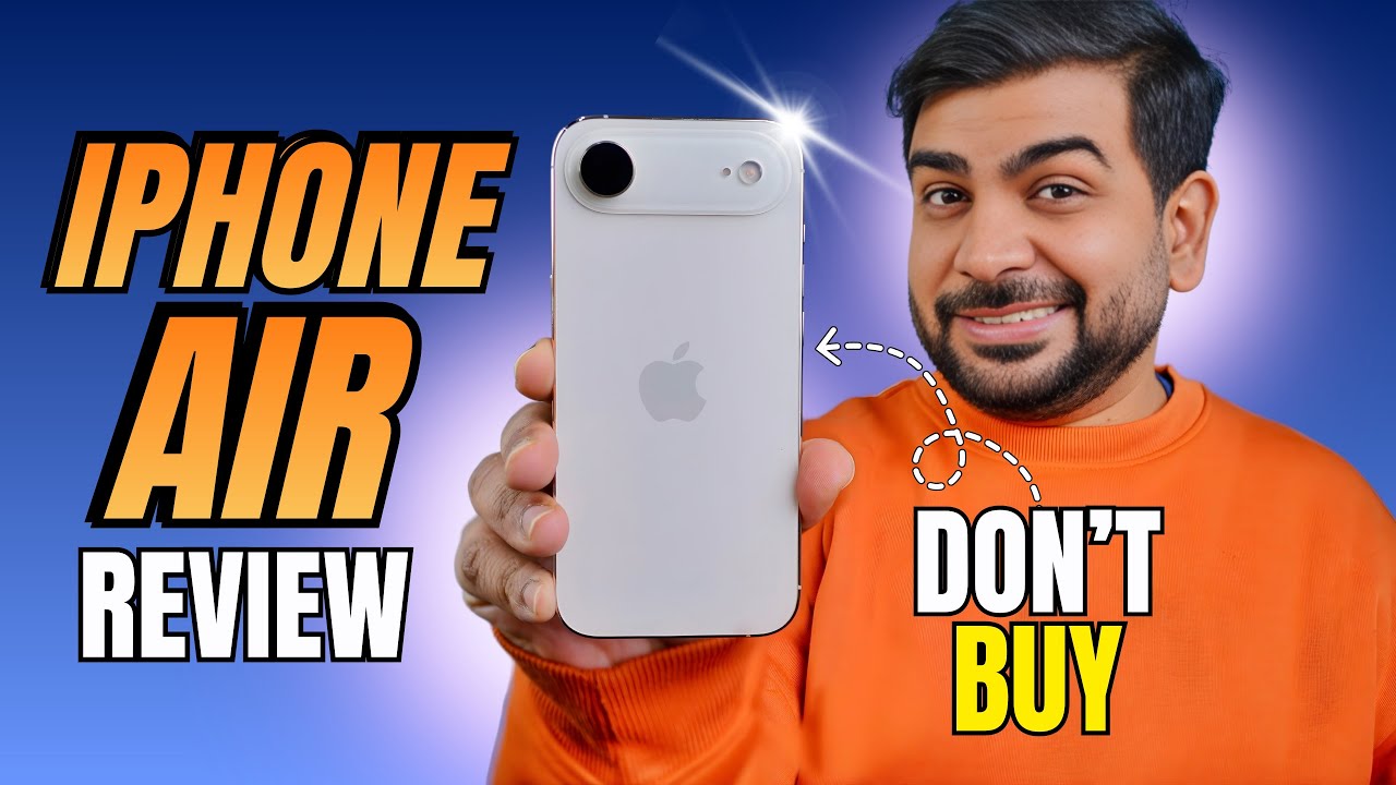iPhone Air Review after 4 Months | Beautiful but Flawed ? | Long Term User Review in Hindi