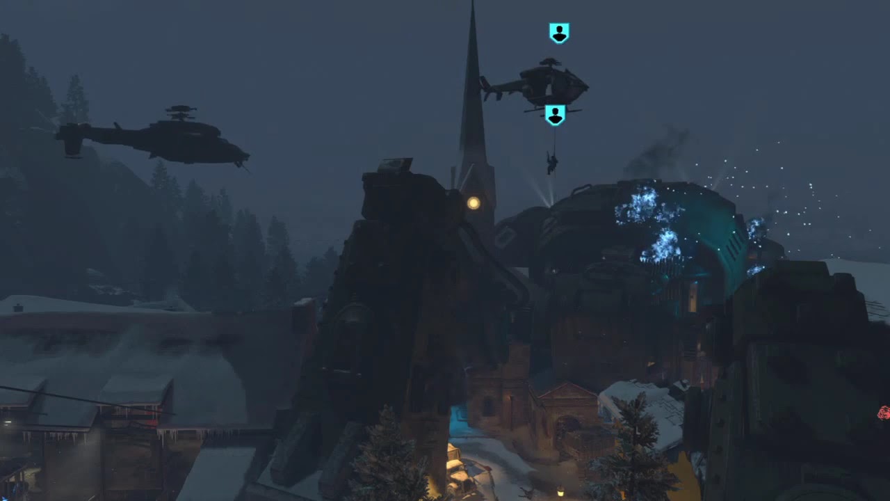 Black Ops 4 - Strike Team with Attack Chopper