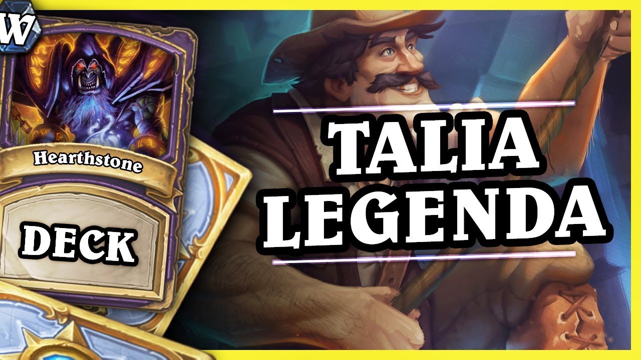 TALIA LEGENDA - RENO WARLOCK - Hearthstone Deck Wild (Witchwood)