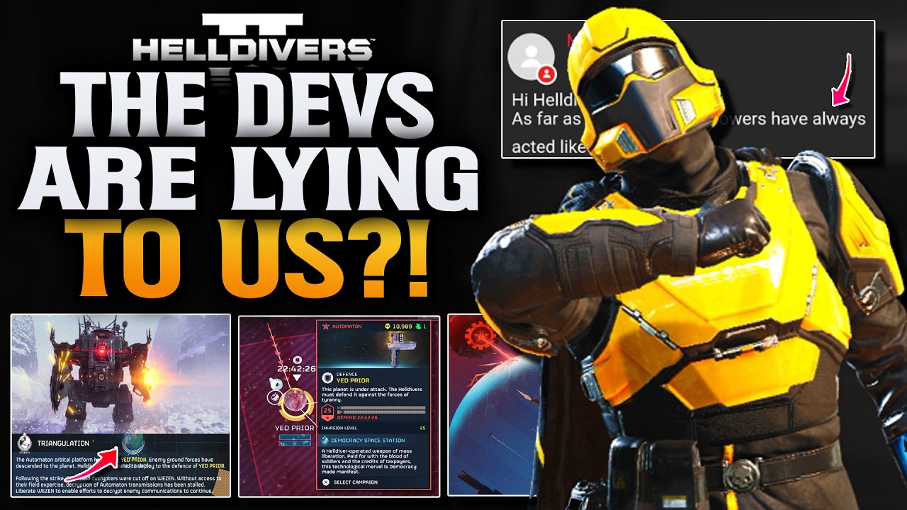 Helldivers 2: Галактический апдейт! Как это вообще возможно?!