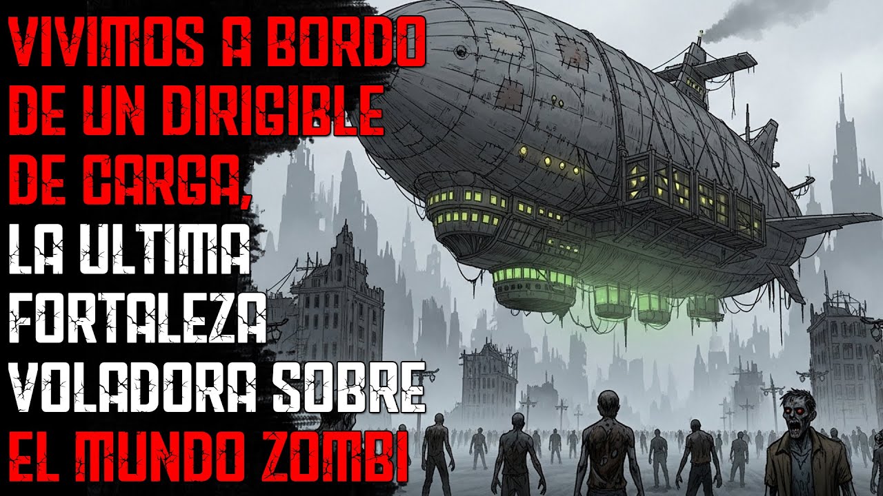 Vivimos a Bordo de un Dirigible de Carga, la Última Fortaleza Voladora sobre el Mundo Zombi