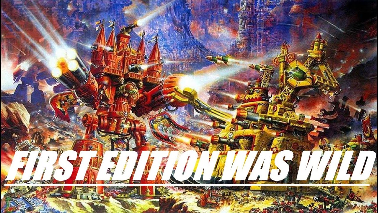 В старой версии Warhammer 40K было много очарования &mdash; история Warhammer 40K