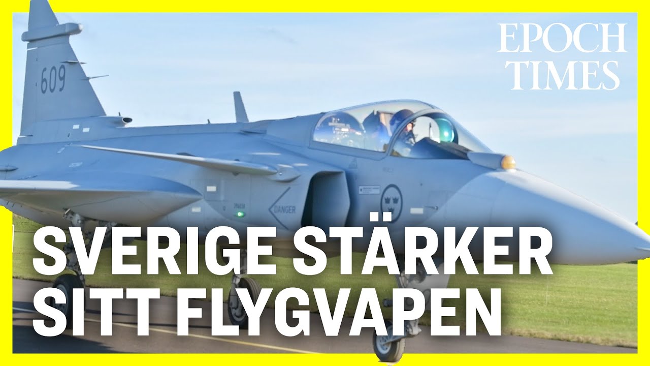 JAS 39 Gripen E markerar nytt teknikskifte för Sverige