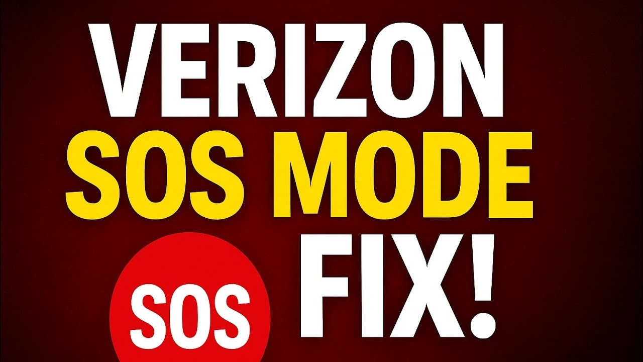 Verizon Down & Phone Stuck on SOS? Outage Map & Fix Today #VerizonOutage #SOSMode&rdquo;