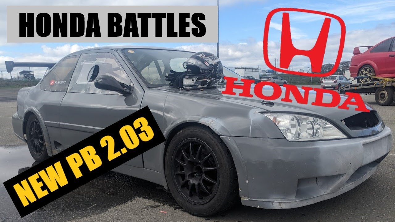 Race Car vs Hondas - Mondello Park - Mar 24