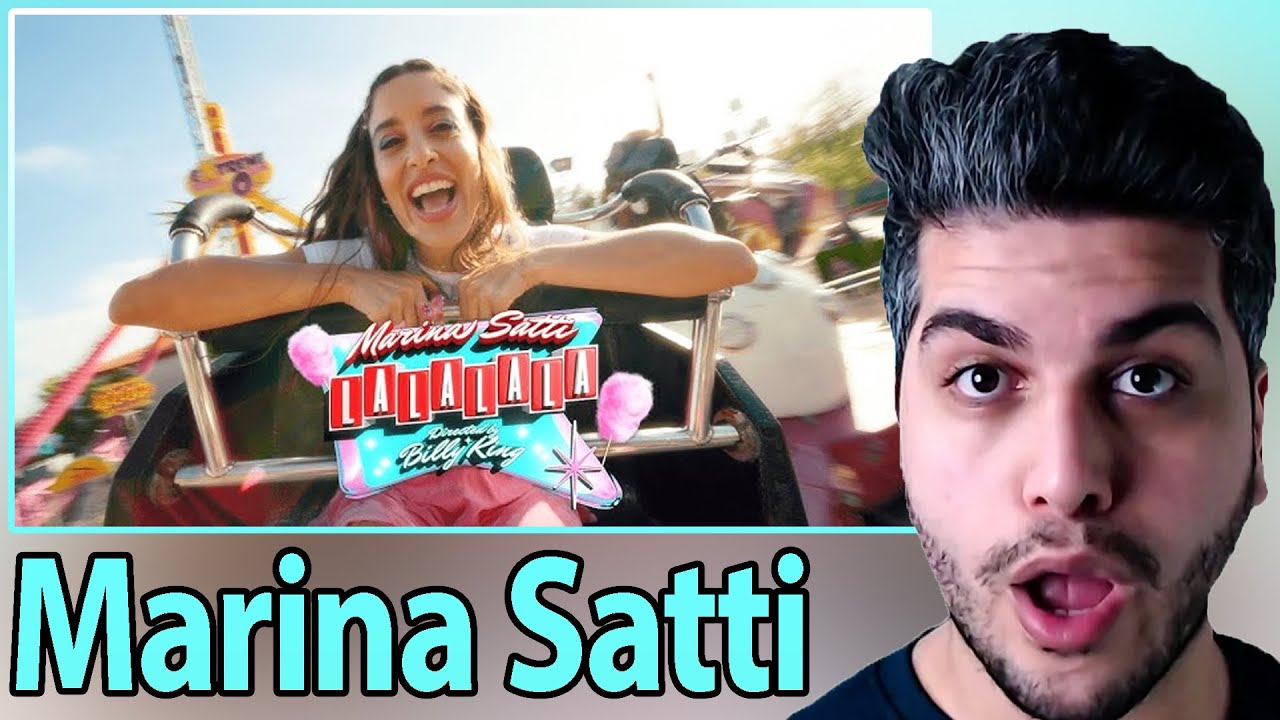 Marina Satti - LALALALA (Official Music Video) REACTION