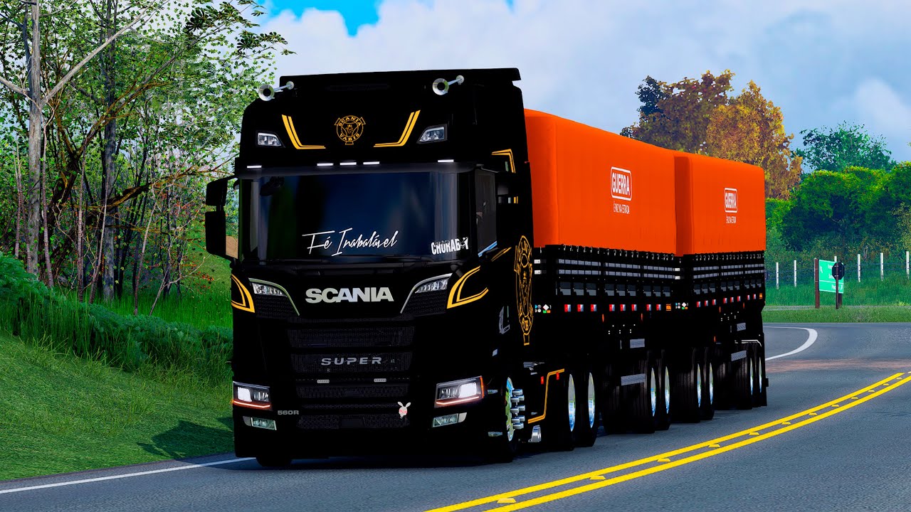 🔴 LIVE ETS2 | SCANIA 560R SUPER NO LIMITE! 🚀 CRUZANDO O BRASIL COM BITREM GUERRA #ets2 #aovivo