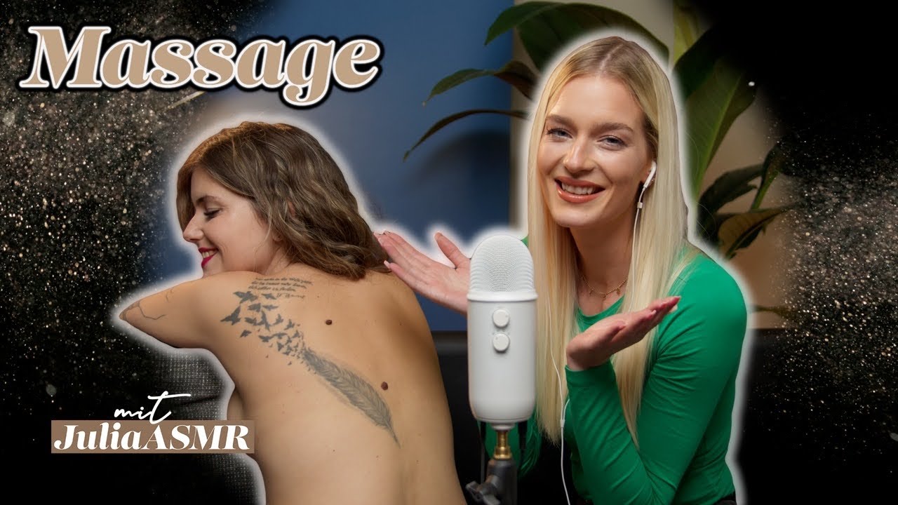 ASMR|Tingly Back MASSAGE for 100% Sleep with @JuliaASMR