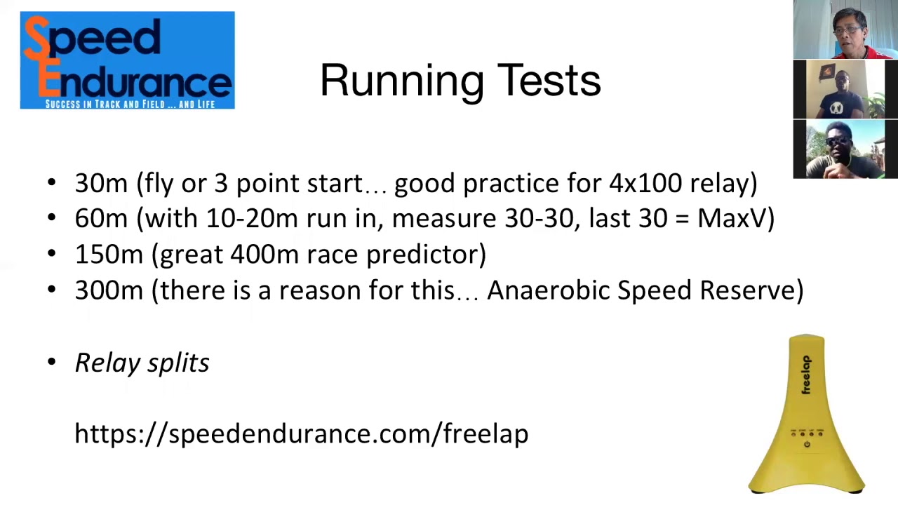 My 12 Sprint, Jumps & Lifting tests for 100-400m Sprinters
