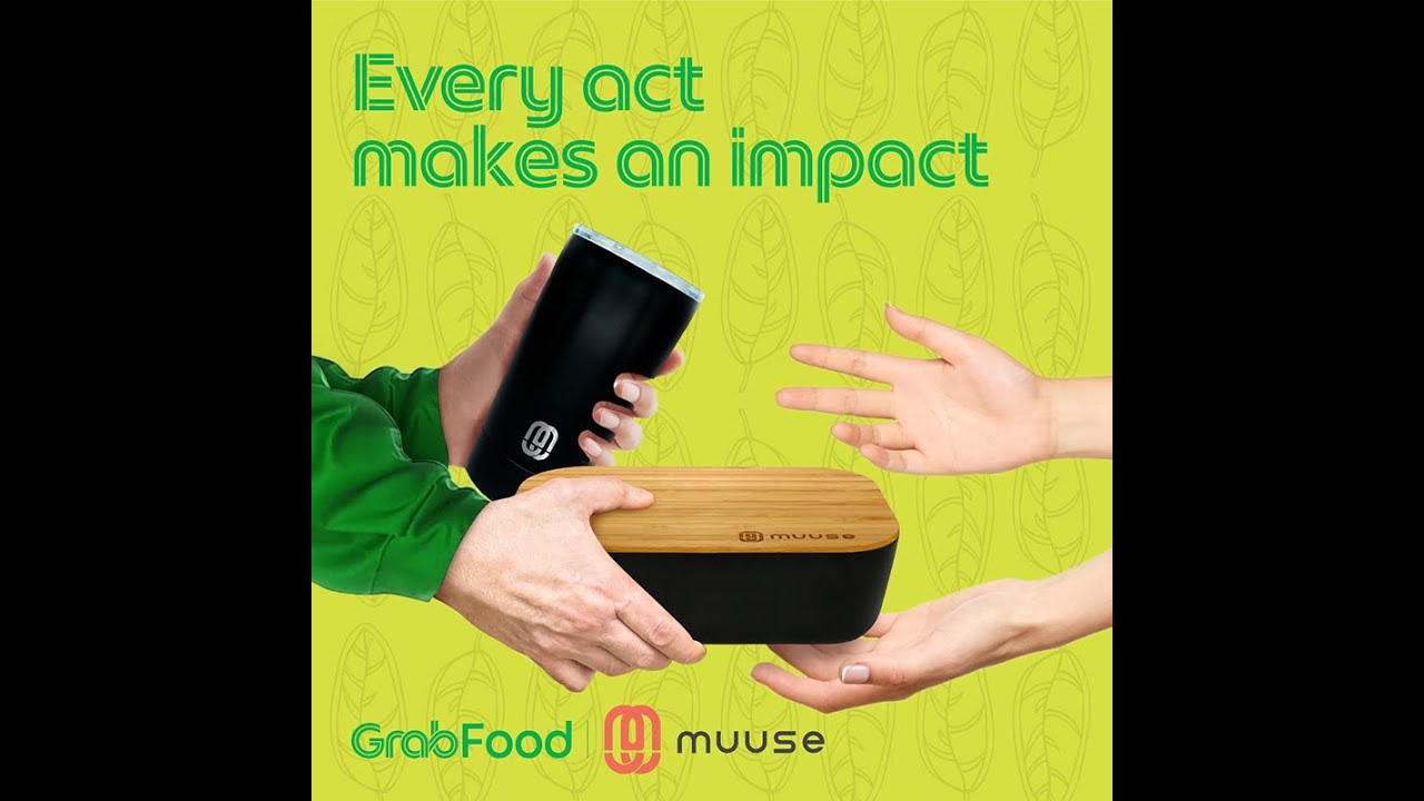 How to order Muuse reusables on GrabFood in Singapore