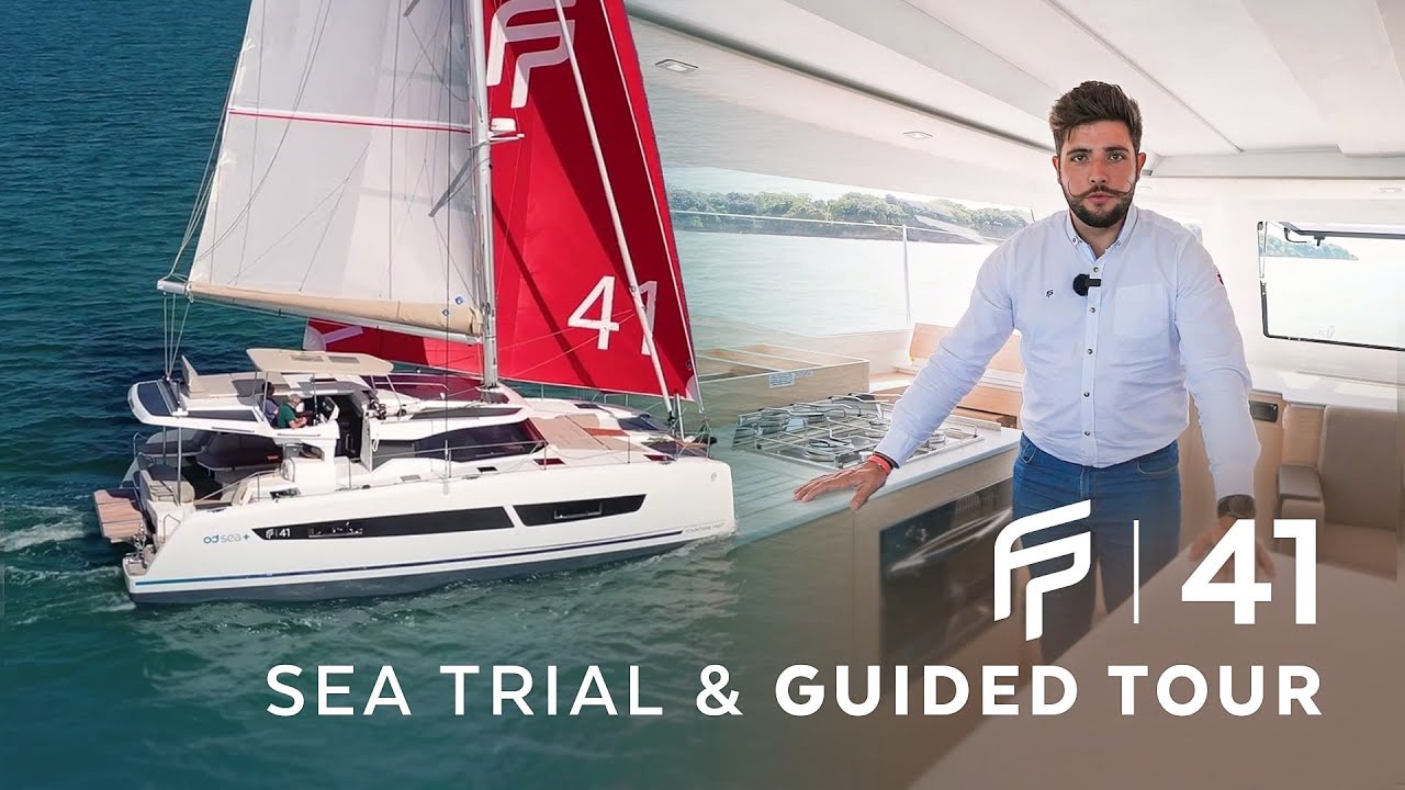 FP41: Sea trial, Guided tour & ODSea+ test | Learn all about this new boat