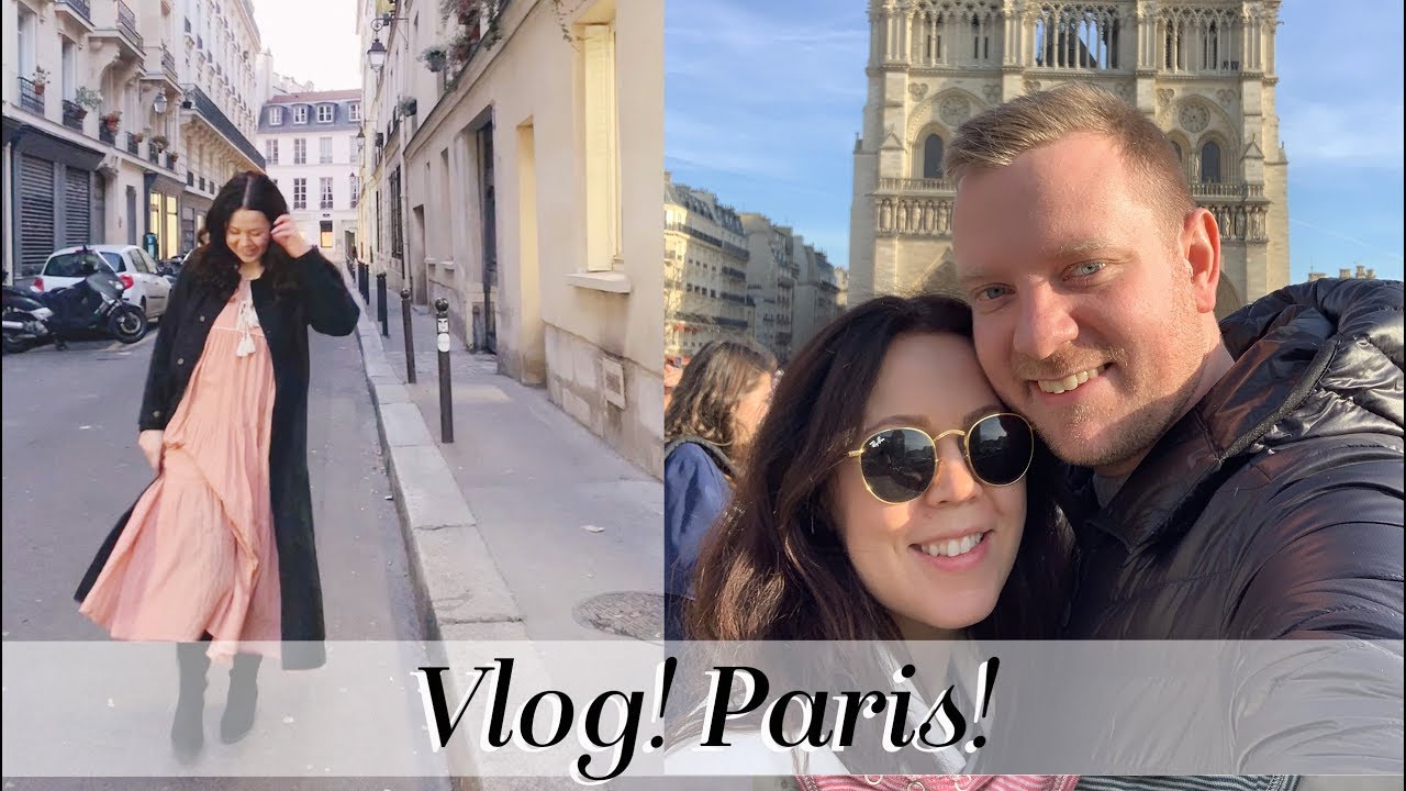 Vlog | A Weekend in Paris! Eating, Shopping, and S&eacute;zane Try-on | Kait Bos