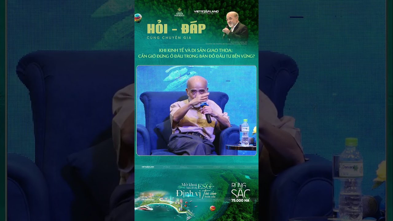 Cần Giờ đứng ở đâu trong bản đồ đầu tư bền vững - Giáo sư, Tiến sĩ Đặng Hùng Võ