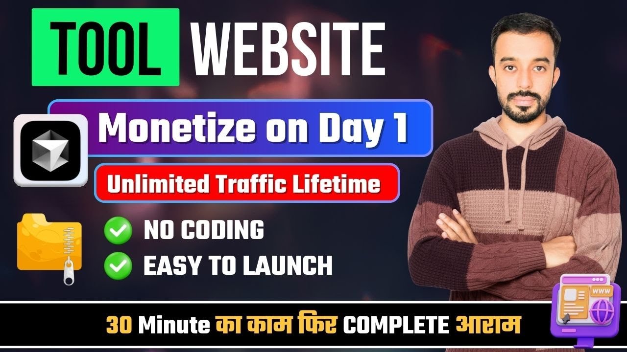 How I Monetize My Tool Website on Day 1 | How to Make a Tool Website