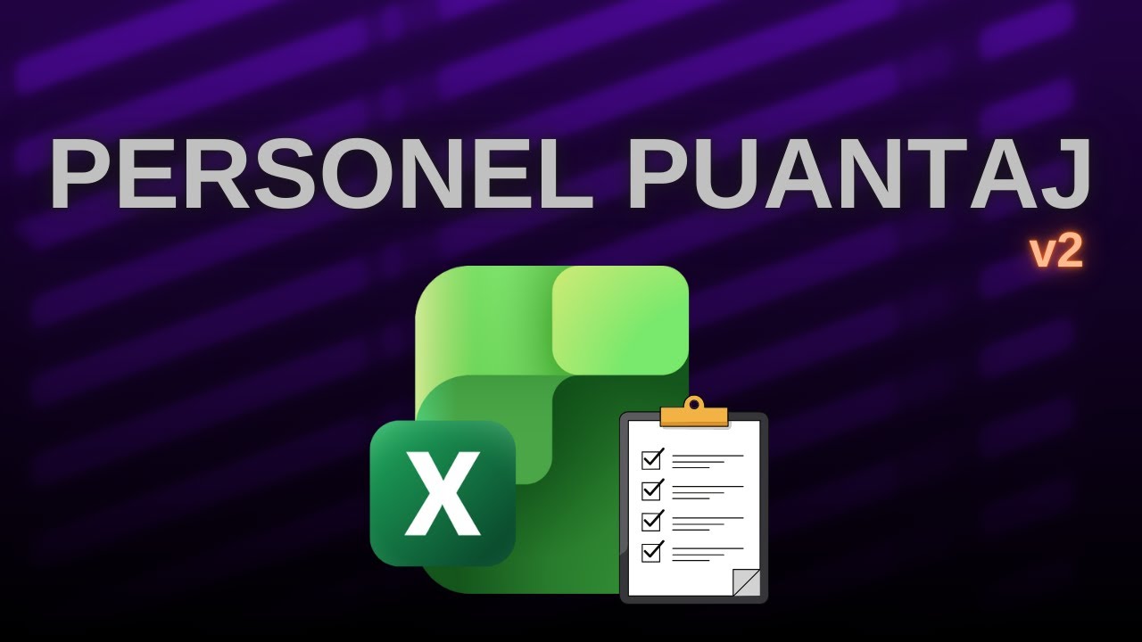 Excel ile Personel Puantaj Hazırlama v2 | 2026