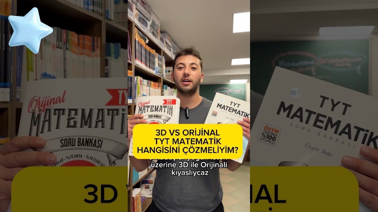 3D vs Orijinal TYT Matematik