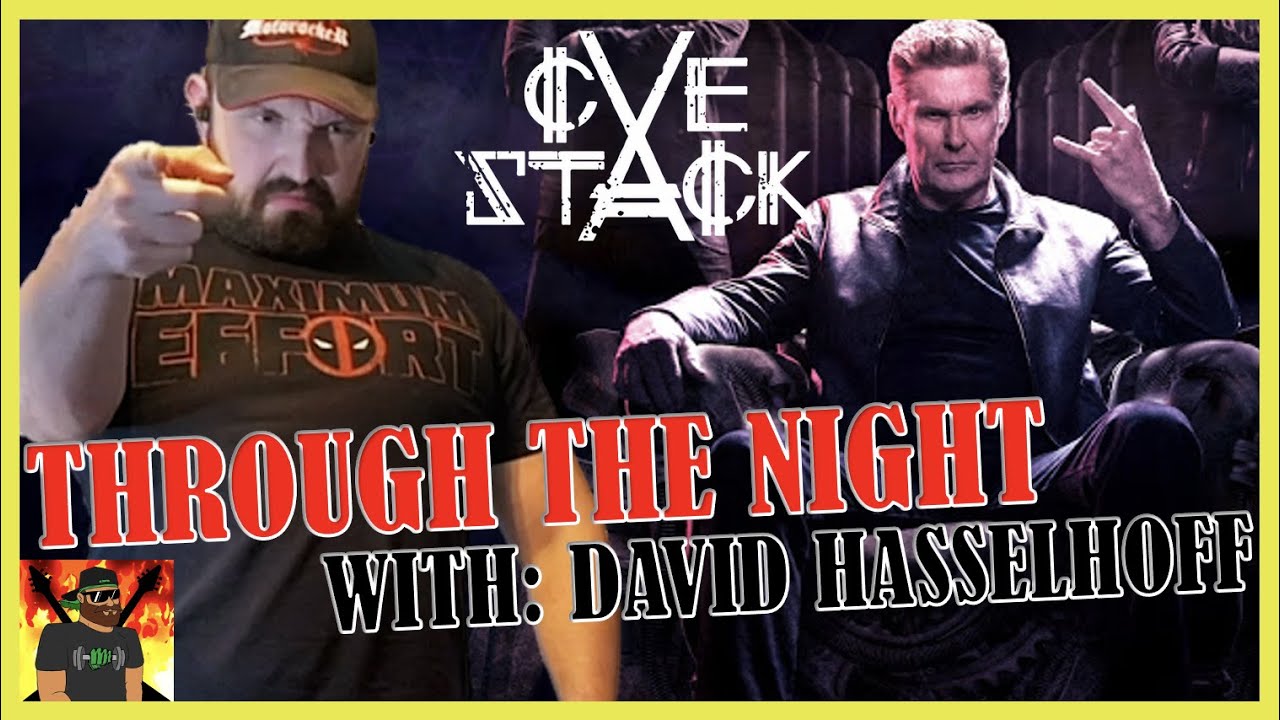An Unexpected Beast!! | CueStack feat. David Hasselhoff - Through the Night (Music Video) | REACTION