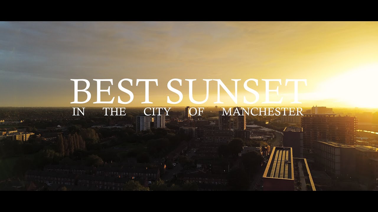 Golden hour in Manchester