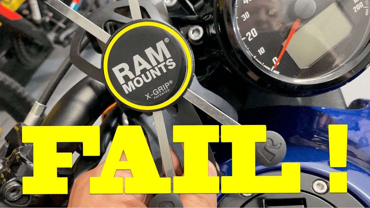 Не тратьте деньги на RAM Mount X-Grip