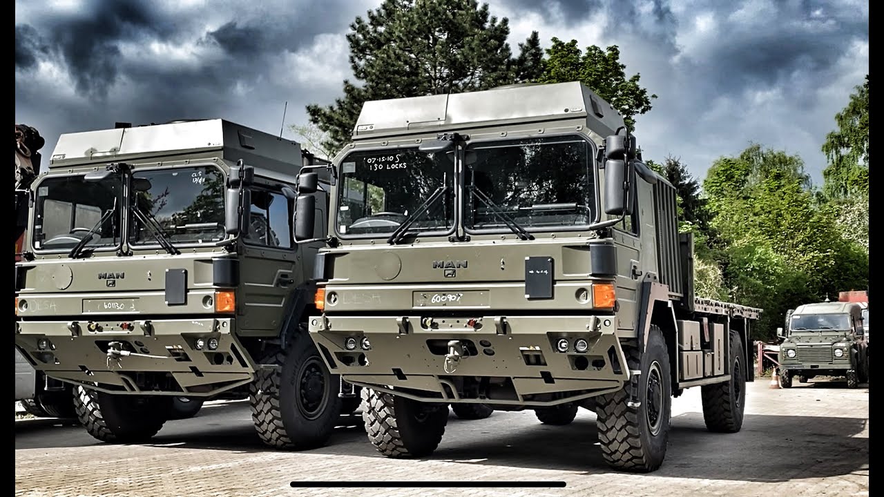MAN HX60 4x4 Army Truck - NEU KAUFEN!