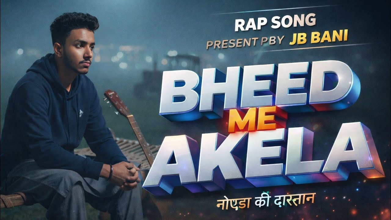 BHEED MEIN AKELA| JB BANI | HEART TOUCHING RAP | NOIDA NCR | 2026
