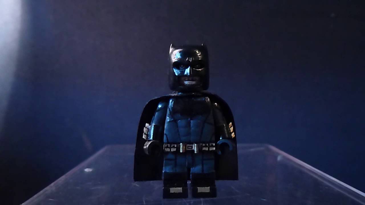 Custom Lego Batman Minifigure from Batman V Superman: Dawn of Justice