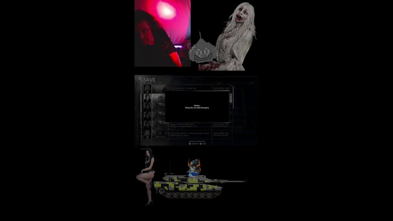 RESIDENT EVIL: requiem First playthrough! Blind! Part 2 Rossident Ebil Skeevers