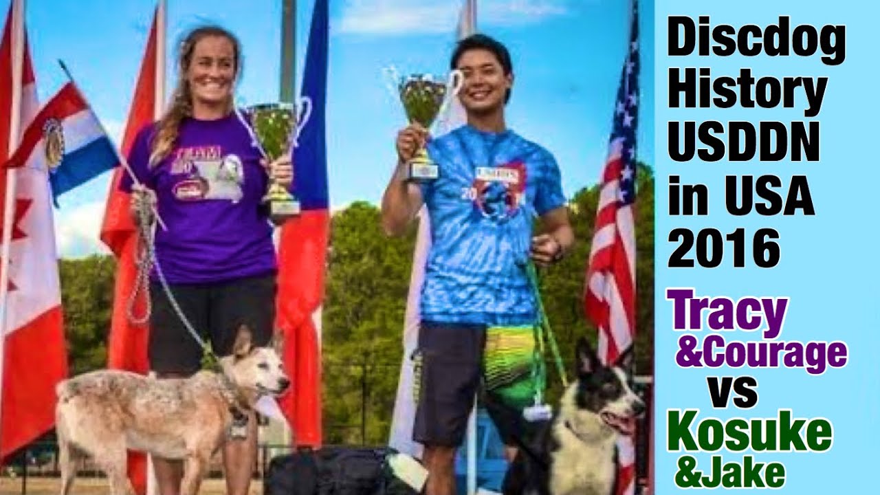 Discdog history - Tracy Custer VS Kosuke Hirai (English Subtitles)