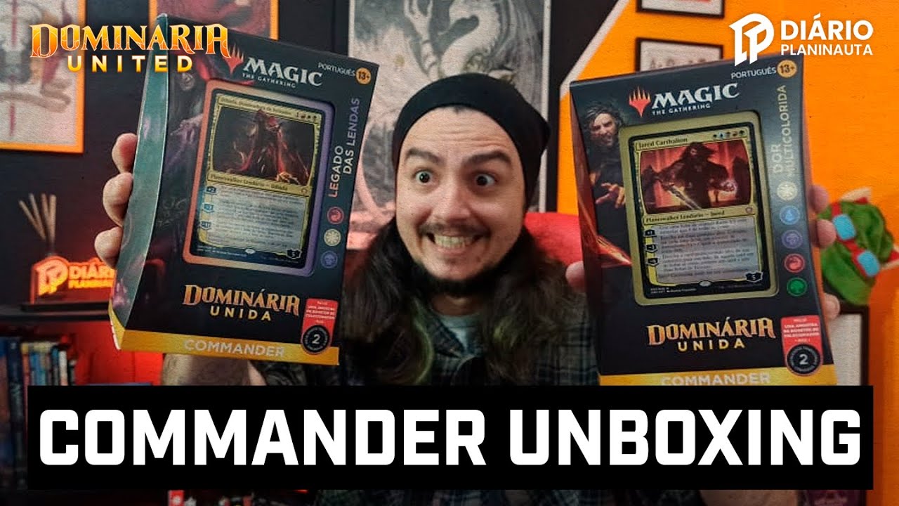 UNBOXING COMMANDER DECKS DOMINARIA UNIDA