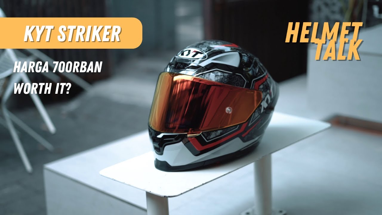 #review Helmet Talk - First Impression & Review KYT Striker - Penantang Jalanan Baru dari KYT