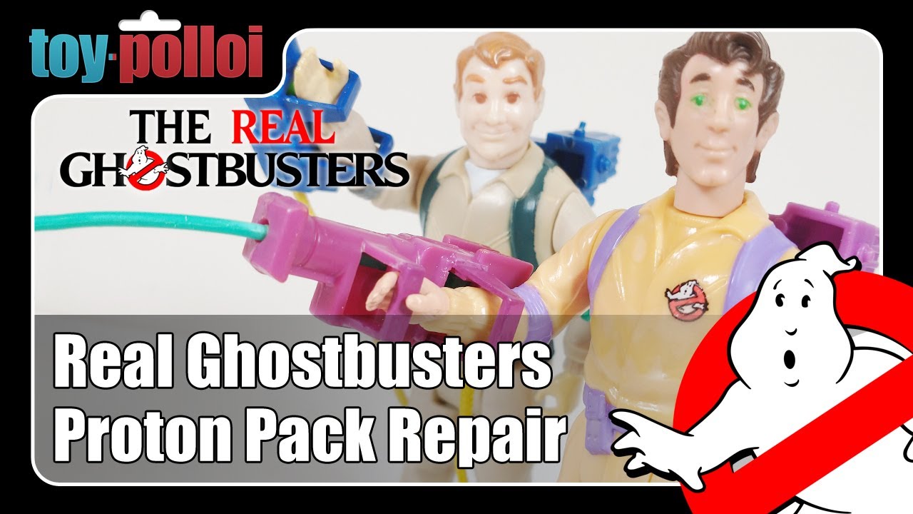 Vintage Real Ghostbusters Proton Pack repair - Toy Polloi