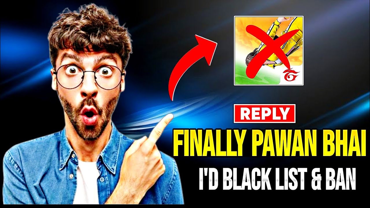 Finally Reply To Free Fire Moderater PAWAN || I'd Ban & Blacklist When Playing Emulator - GW PATEL